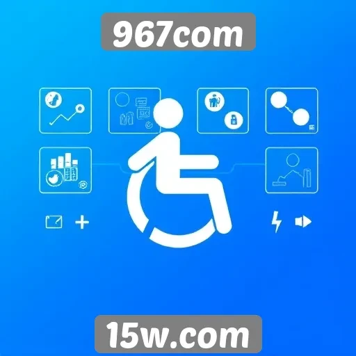 Acessibilidade e interface do usuário no 967com